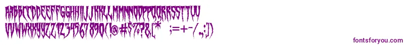 SwampWitch-Schriftart – Violette Schriften