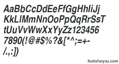 SansPsCdBolditalic font – Gta San Andreas Fonts
