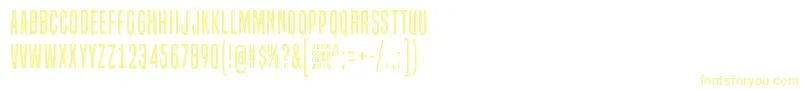 More about LazyOpossum Font LazyOpossum Font – Yellow Fonts on White Background