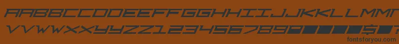 Saiba mais sobre a fonte Djcourag Fonte Djcourag – fontes pretas em um fundo marrom