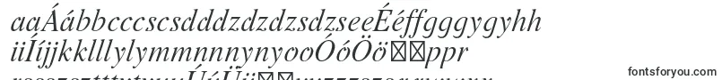 Шрифт RomandeadfstdItalic – венгерские шрифты