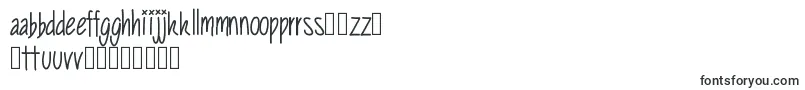 Czcionka Pwverticalized – estońskie czcionki