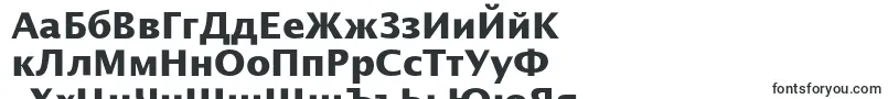 Шрифт OfficetypesansBold – болгарские шрифты