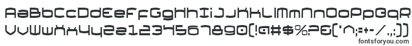 ThundergodCondensed-fontti – Logofontit