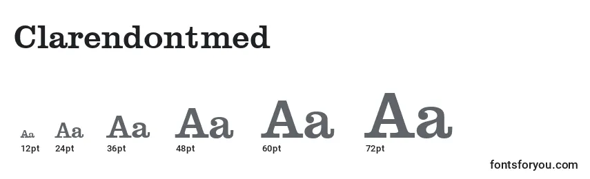 Clarendontmed Font Sizes