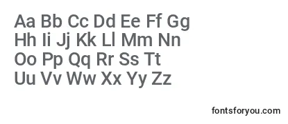 Granular Font