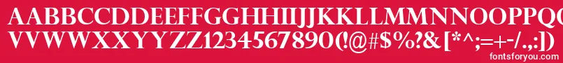 fuente PerpetuaTitlingMtРџРѕР»СѓР¶РёСЂРЅС‹Р№ – Fuentes Blancas Sobre Fondo Rojo
