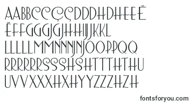 LombardBoldpersonaluse font – albanian Fonts