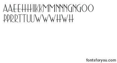 LombardBoldpersonaluse font – maori Fonts