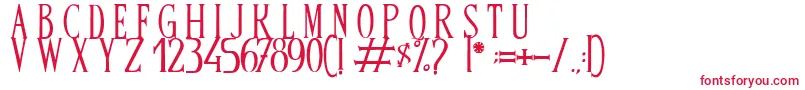 BandOfReality Font – Red Fonts