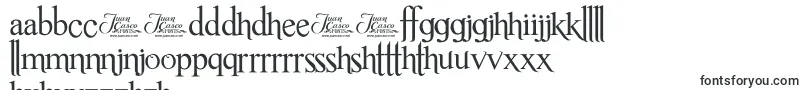 Czcionka RomanceFatalSerifJcFonts – czcionki n'yanja
