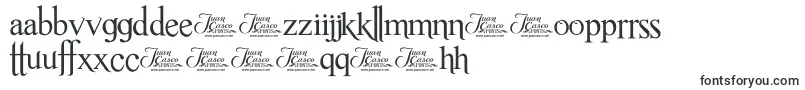 フォントRomanceFatalSerifJcFonts – ウズベク文字