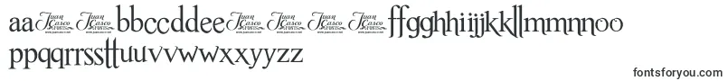フォントRomanceFatalSerifJcFonts – マケドニア文字