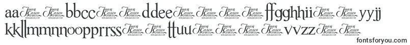 Fonte RomanceFatalSerifJcFonts – fontes lituanas