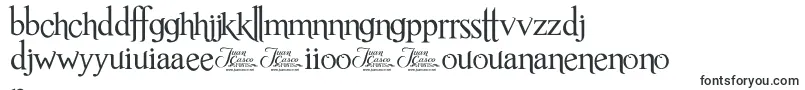 Czcionka RomanceFatalSerifJcFonts – kreolskie czcionki