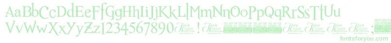 RomanceFatalSerifJcFonts Font – Green Fonts