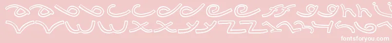 fuente Music ffy – Fuentes Blancas Sobre Fondo Rosa