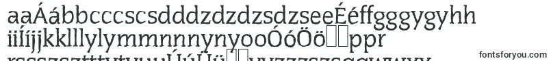 Шрифт CongressantiqueRegular – венгерские шрифты