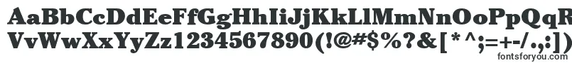 ItcCheltenhamLtUltra-fontti – kirjafontit