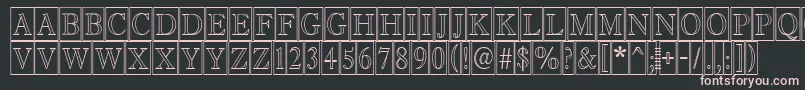 AAntiquetitultrcmotl Font – Pink Fonts on Black Background