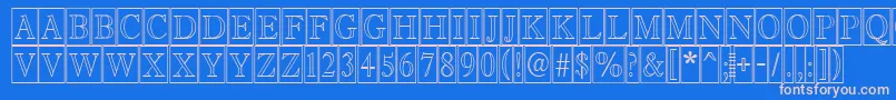 Подробнее о шрифте AAntiquetitultrcmotl Шрифт AAntiquetitultrcmotl – розовые шрифты на синем фоне