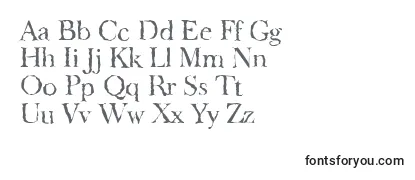 BaskeroldrandomRegular Font