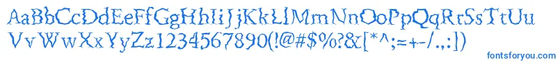 FenderbendersskRegular Font – Blue Fonts