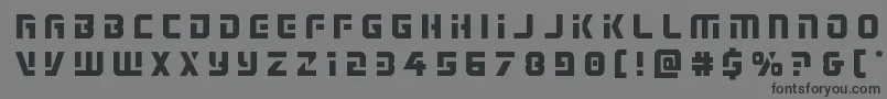 Legiosabinatitle Font – Black Fonts on Gray Background