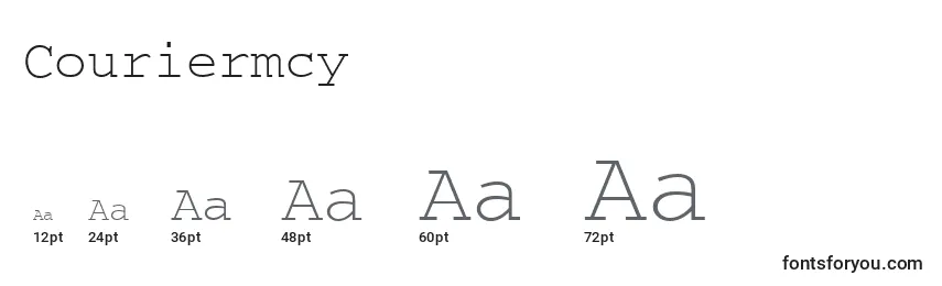 Couriermcy Font Sizes