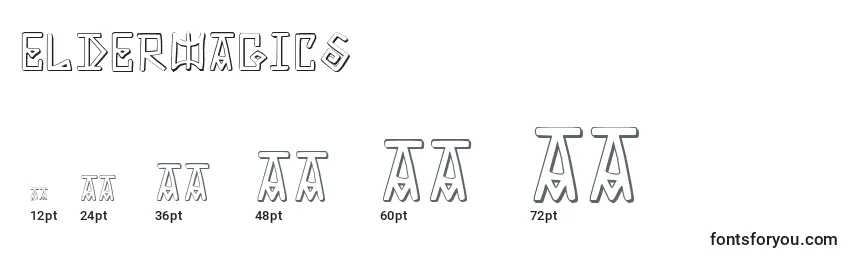 Eldermagics Font Sizes