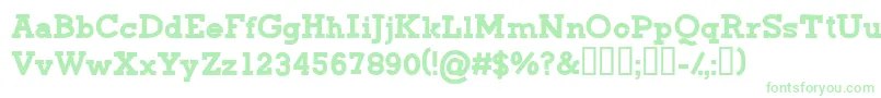 CfgreenmonsterRegular Font – Green Fonts on White Background