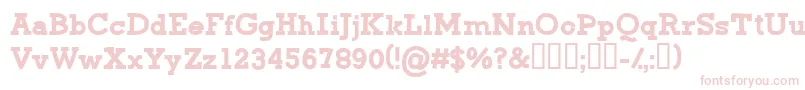 CfgreenmonsterRegular Font – Pink Fonts on White Background