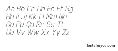 ScriberItalic Font