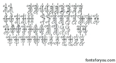 LeothricBeveled font – romanian Fonts
