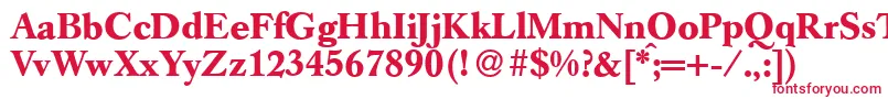 GermancaslonBold Font – Red Fonts