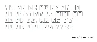 Micronian3D Font
