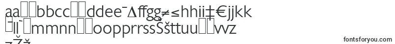 ChantillyserialLightRegular Font – Latvian Fonts