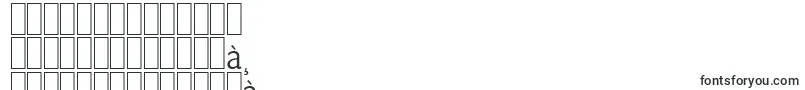 ChantillyserialLightRegular-Schriftart – thailändische Schriften
