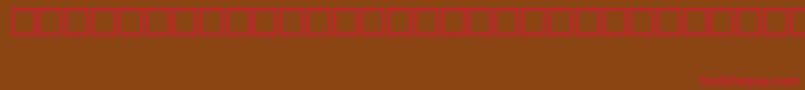 fuente Gost2.30481Symbol – Fuentes Rojas Sobre Fondo Marrón