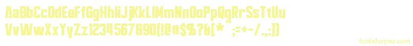 Bayformance-Schriftart – Gelbe Schriften