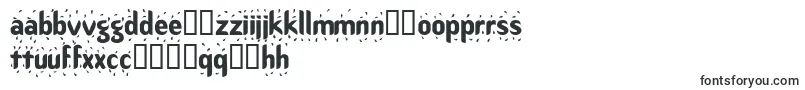 Шрифт Raindancessk – узбекские шрифты