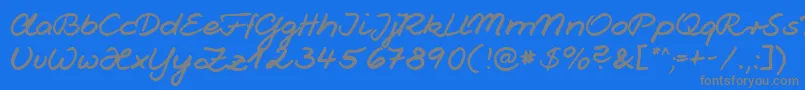 Más sobre la fuente Jesco1Handwriting fuente Jesco1Handwriting – Fuentes Grises Sobre Fondo Azul