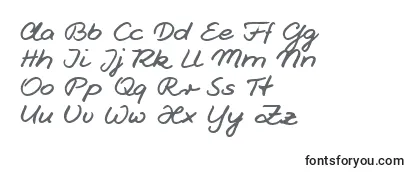 Jesco1Handwriting Font