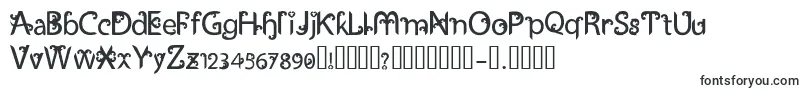 Шрифт Ukiran – шрифты, начинающиеся на U
