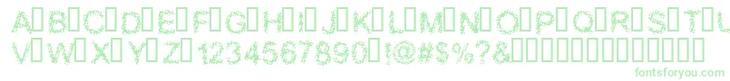 BloodyShrapnel Font – Green Fonts