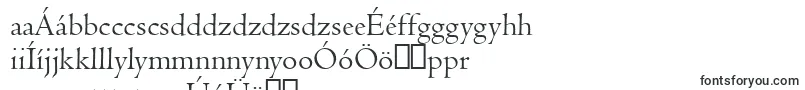 CentaurMt-fontti – unkarilaiset fontit