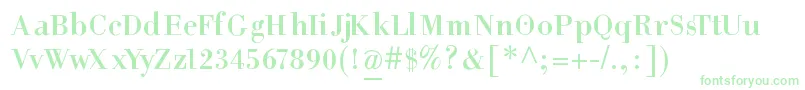 HelpusgiambattistaSmallcaps Font – Green Fonts on White Background