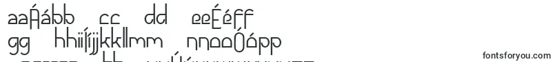 フォントFuturexAlternatlc – ゲール文字
