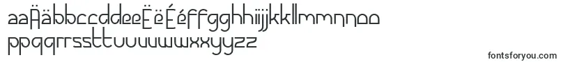フォントFuturexAlternatlc – マケドニア文字