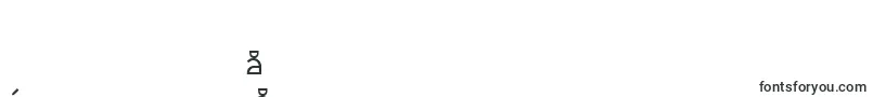フォントFuturexAlternatlc – 中国の文字（簡体字）